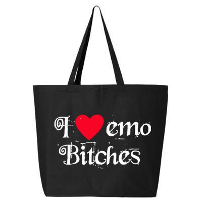 I Love Emo Bitches 25L Jumbo Tote