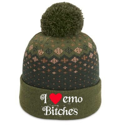 I Love Emo Bitches The Baniff Cuffed Pom Beanie