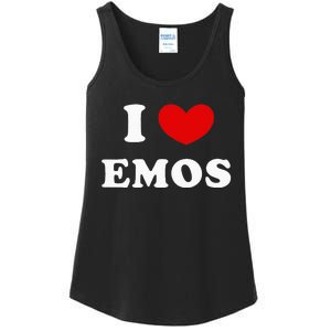 I Love Emos Ladies Essential Tank