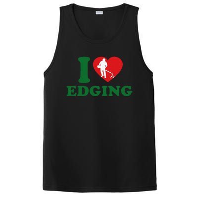 I Love Edging Funny PosiCharge Competitor Tank