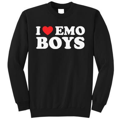 I Love Emo I Heart Emo E E GF Sweatshirt