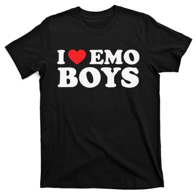 I Love Emo I Heart Emo E E GF T-Shirt