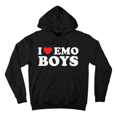 I Love Emo I Heart Emo E E GF Tall Hoodie