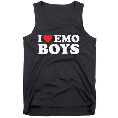 I Love Emo I Heart Emo E E GF Tank Top