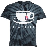 I Love English Tea Uk Flag Fun Novelty Souvenir Memorabilia Gift Kids Tie-Dye T-Shirt