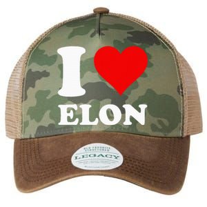 I Love Elon Legacy Tie Dye Trucker Hat