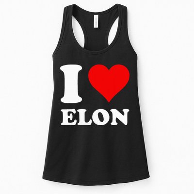 I Love Elon Womens Tank Top