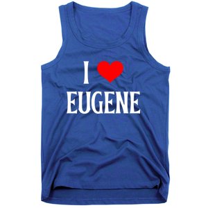 I Love Eugene I Heart Eugene Or Usa Holiday Travel Souvenir Gift Tank Top