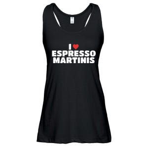 I Love Espresso Martinis funny sayings Ladies Essential Flowy Tank