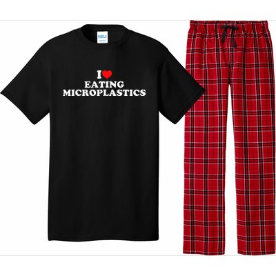 I Love Eating Microplastics Pajama Set