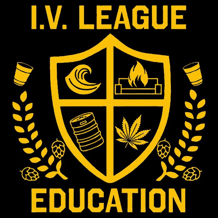 Iv League Education I Partied In Isla Vista Youth Performance Sprint T-Shirt