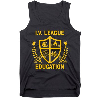 Iv League Education I Partied In Isla Vista Tank Top