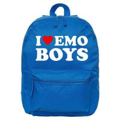 I Love Emo Boy 16 in Basic Backpack