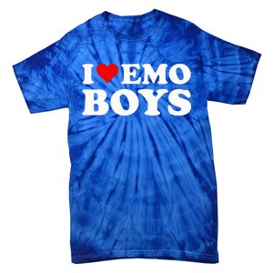 I Love Emo Boy Tie-Dye T-Shirt