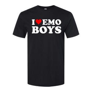 I Love Emo Boy Softstyle CVC T-Shirt