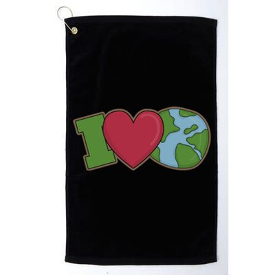 I Love Earth Nature Platinum Collection Golf Towel