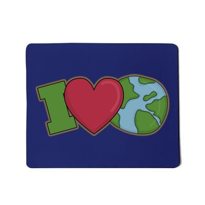 I Love Earth Nature Mousepad