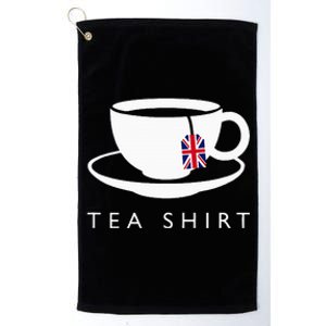 I Love English Tea Uk Flag Platinum Collection Golf Towel