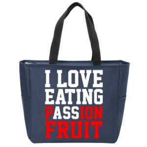 I Love Eating Ass Zip Tote Bag