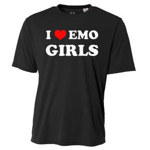 I Love Emo Cooling Performance Crew T-Shirt