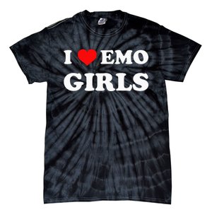 I Love Emo Tie-Dye T-Shirt