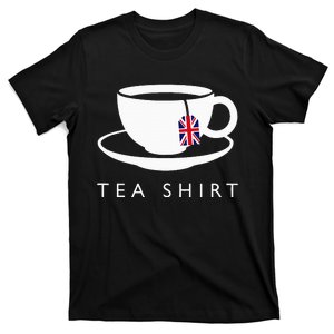 I Love English Tea Uk Flag Fun Novelty Souvenir Memorabilia T-Shirt