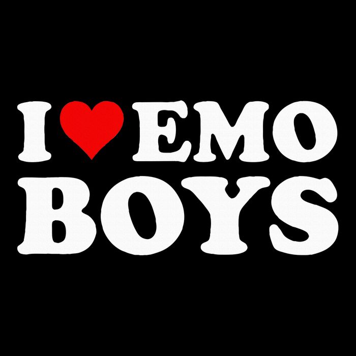 I Love Emo Button