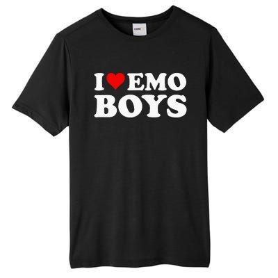 I Love Emo Tall Fusion ChromaSoft Performance T-Shirt