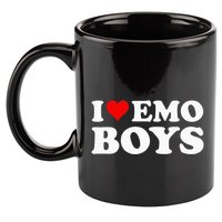 I Love Emo 11oz C Handle Ceramic Mug