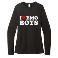 I Love Emo Womens CVC Long Sleeve Shirt