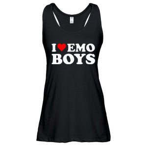 I Love Emo Ladies Essential Flowy Tank