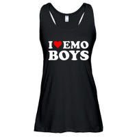 I Love Emo Ladies Essential Flowy Tank