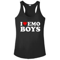 I Love Emo Ladies PosiCharge Competitor Racerback Tank