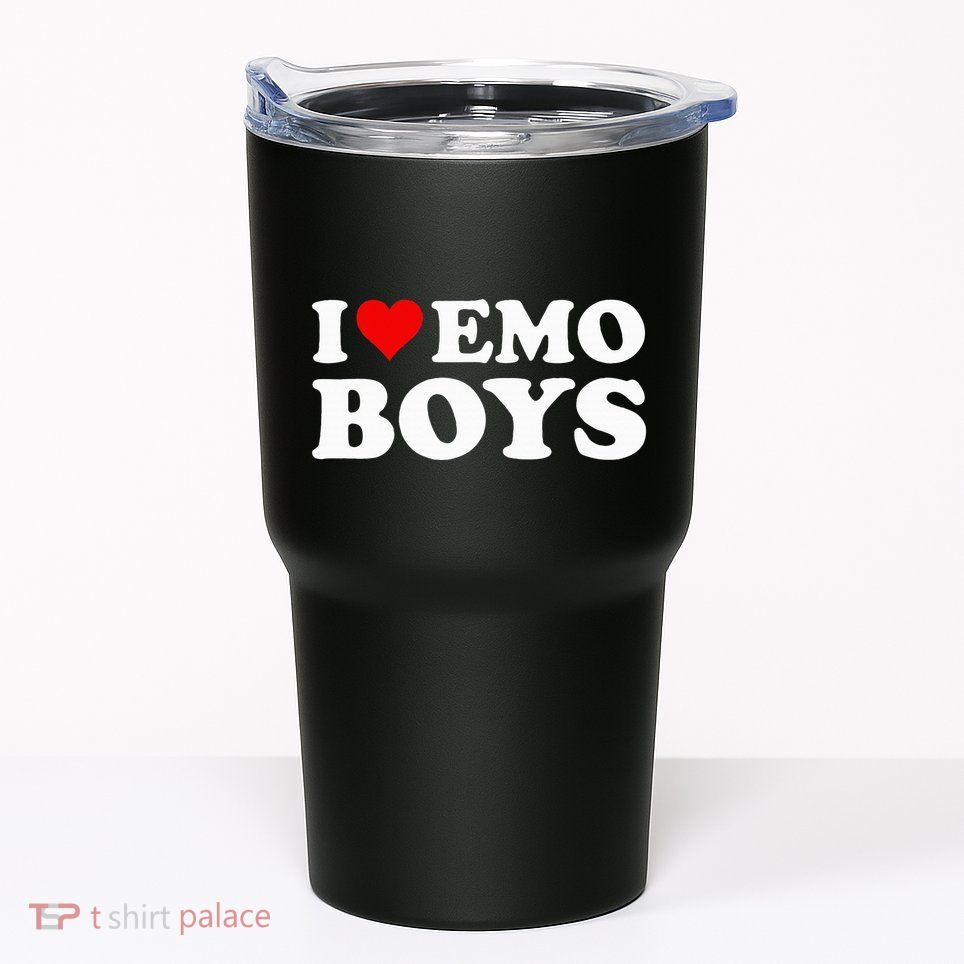 I Love Emo Tumbler