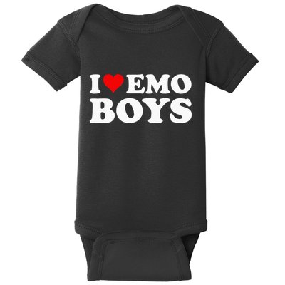 I Love Emo Baby Bodysuit