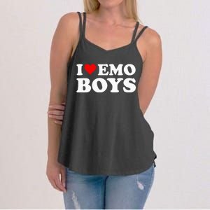 I Love Emo Women's Strappy Tank