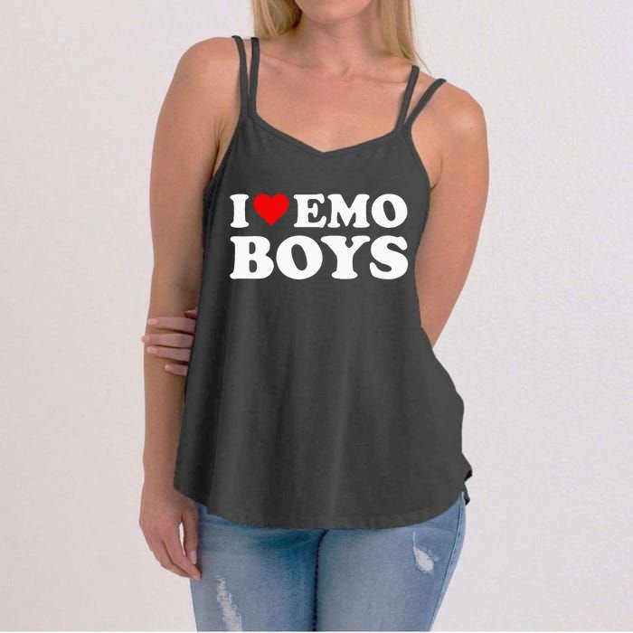 I Love Emo Women's Strappy Tank