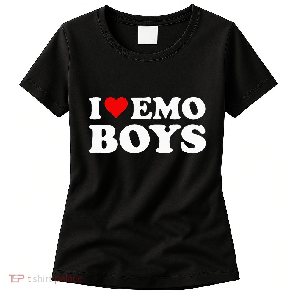 I Love Emo Womens T-Shirt