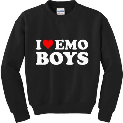 I Love Emo Kids Sweatshirt
