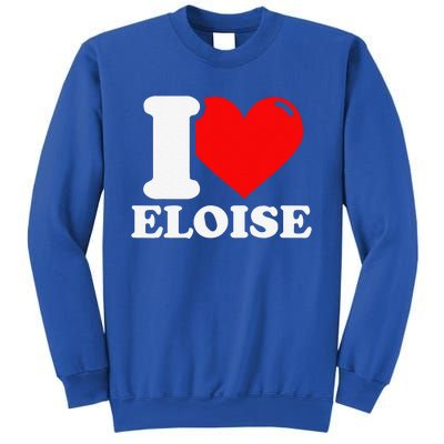 I Love ELOISE Girlfriend Human Heart Funny Couple Sweatshirt