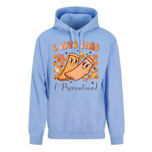 I Love Fall Prevention Fall Thanksgiving Nurse Fall Risk Unisex Surf Hoodie