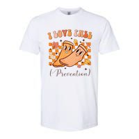 I Love Fall Prevention Fall Thanksgiving Nurse Fall Risk Softstyle CVC T-Shirt