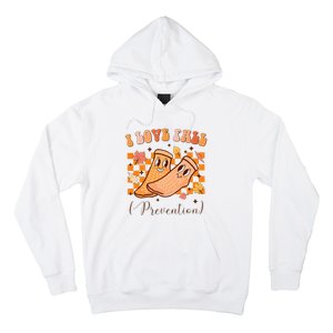 I Love Fall Prevention Fall Thanksgiving Nurse Fall Risk Hoodie