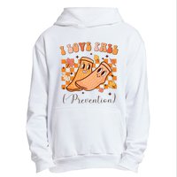 I Love Fall Prevention Fall Thanksgiving Nurse Fall Risk Urban Pullover Hoodie