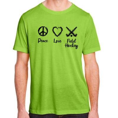 I Love Field Hockey Gift Adult ChromaSoft Performance T-Shirt