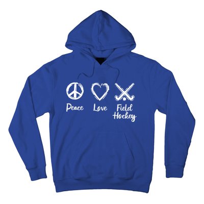 I Love Field Hockey Gift Hoodie