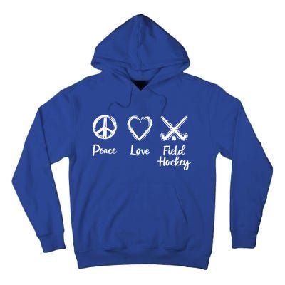 I Love Field Hockey Gift Tall Hoodie