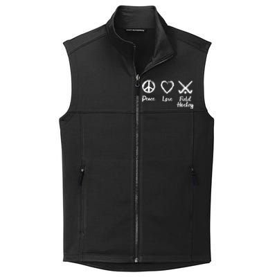 I Love Field Hockey Gift Collective Smooth Fleece Vest