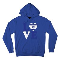 Israel Love Flag I Stand With Israel Heritage Israeli Flag Hoodie