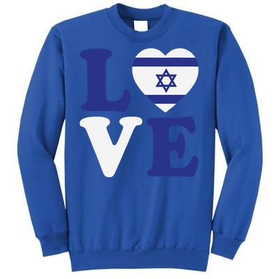 Israel Love Flag I Stand With Israel Heritage Israeli Flag Sweatshirt